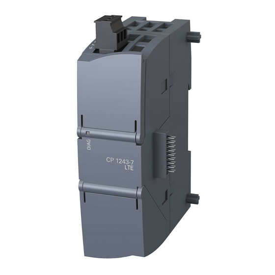 Siemens CP 1243-7 LTE Manuals