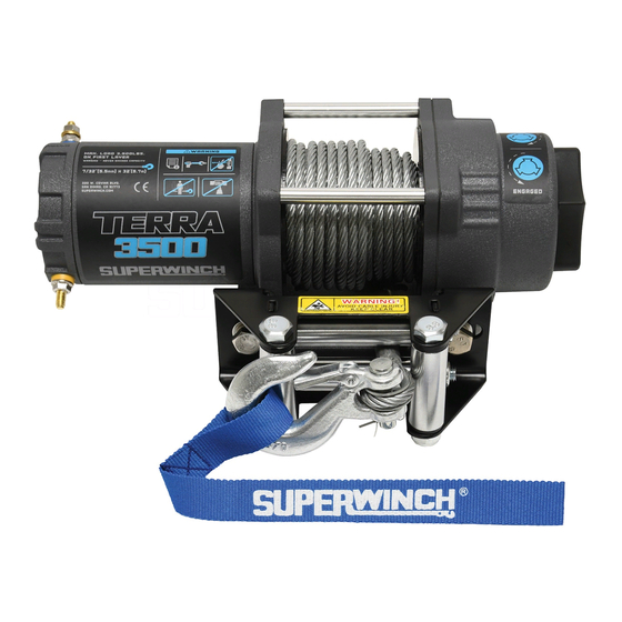 SUPERWINCH TERRA SERIES WINCH INSTALLATION MANUAL ManualsLib