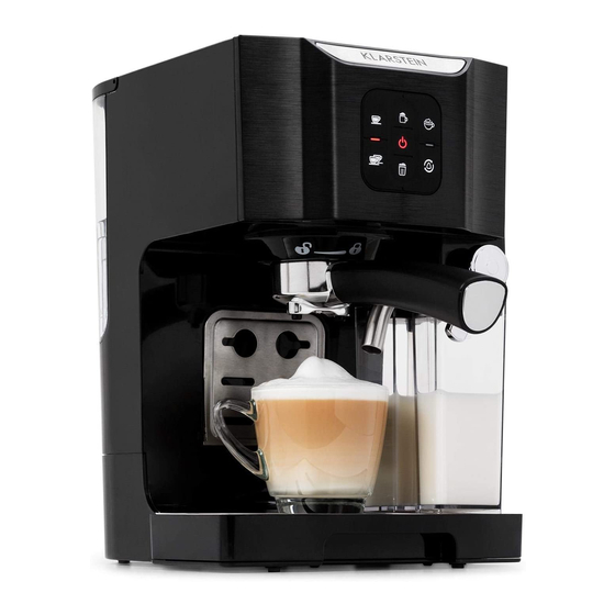 KLARSTEIN BELLAVITA COFFEE MAKER USER MANUAL ManualsLib