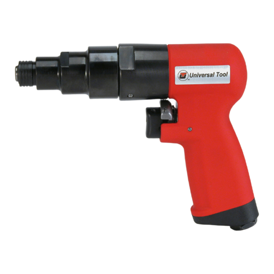 UNIVERSAL TOOL UT8966 POWER SCREWDRIVER OPERATING INSTRUCTIONS ManualsLib