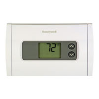 HONEYWELL RTH110B THERMOSTAT INSTALLATION AND USER MANUAL | ManualsLib