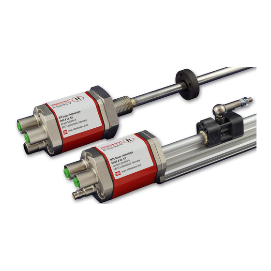 MTS SENSORS TEMPOSONICS RSERIES V BRIEF INSTRUCTIONS Pdf Download