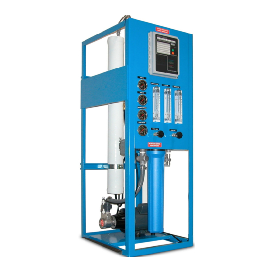 APPLIED MEMBRANES L SERIES WATER FILTRATION SYSTEM OPERATION, MAINTENANCE & INSTRUCTION MANUAL