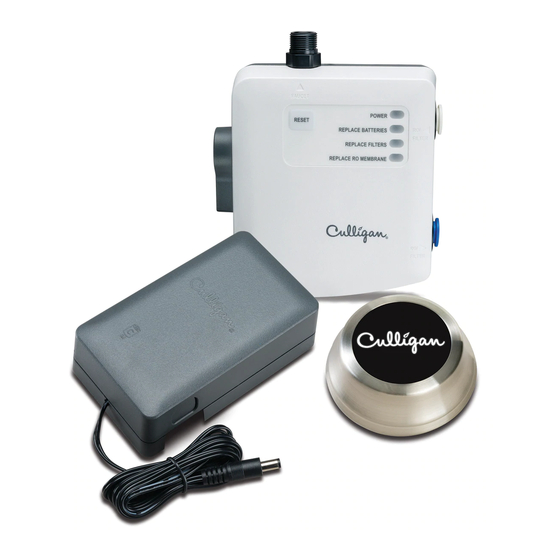 Culligan Clearlink Pro Water Filtration System Installation And Operating Instructions Manual Manualslib