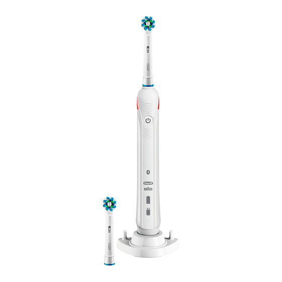 BRAUN ORAL-B SMART SERIES ELECTRIC TOOTHBRUSH QUICK START MANUAL ...