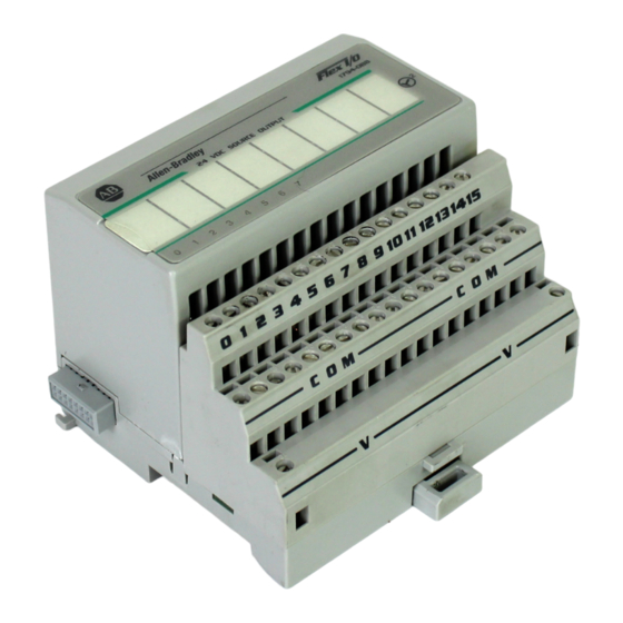 ALLENBRADLEY FLEX I/O 1794OB8 INSTALLATION INSTRUCTIONS MANUAL Pdf
