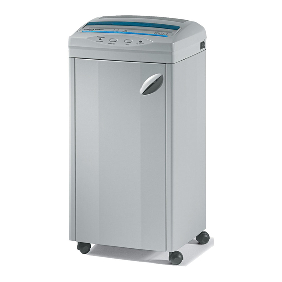 KOBRA 260 S2 PAPER SHREDDER OPERATING INSTRUCTIONS MANUAL ManualsLib