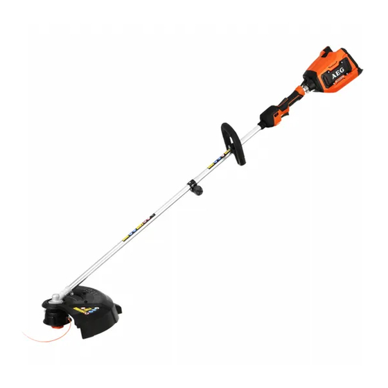 AEG POWERTOOLS ALT58LI401 TRIMMER ORIGINAL INSTRUCTIONS MANUAL ManualsLib