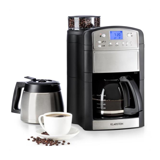 KLARSTEIN 10032097 COFFEE MAKER MANUAL ManualsLib