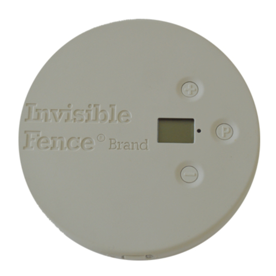 INVISIBLE FENCE INDOOR SHIELDS PLUS TRANSMITTER OWNER'S MANUAL ManualsLib