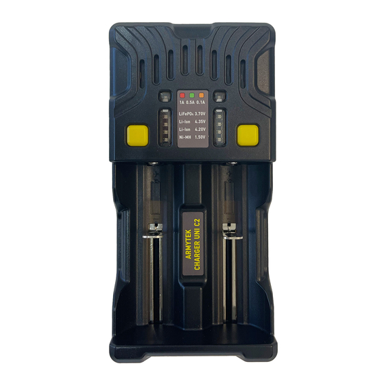 ARMYTEK OPTOELECTRONICS UNI C2 BATTERY CHARGER USER MANUAL ManualsLib