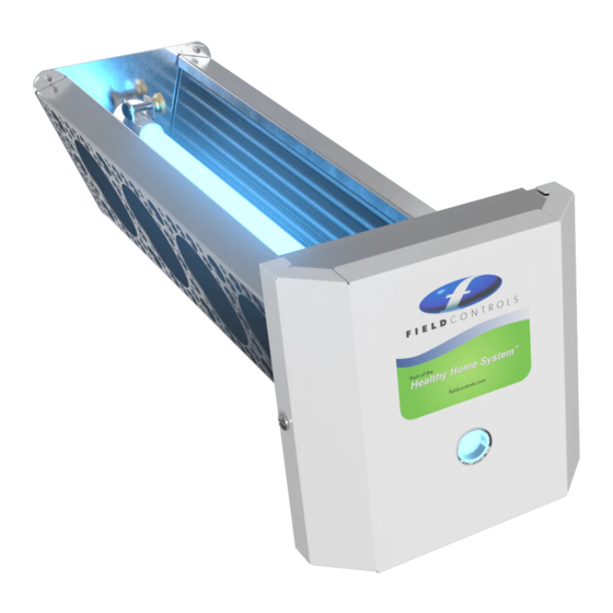 FIELD CONTROLS HEALTHY HOME SYSTEM DUO2000 AIR CLEANER MANUAL ManualsLib