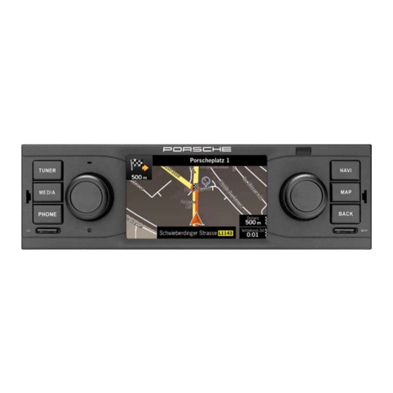 PORSCHE CLASSIC CAR NAVIGATION SYSTEM INSTALLATION INSTRUCTIONS MANUAL