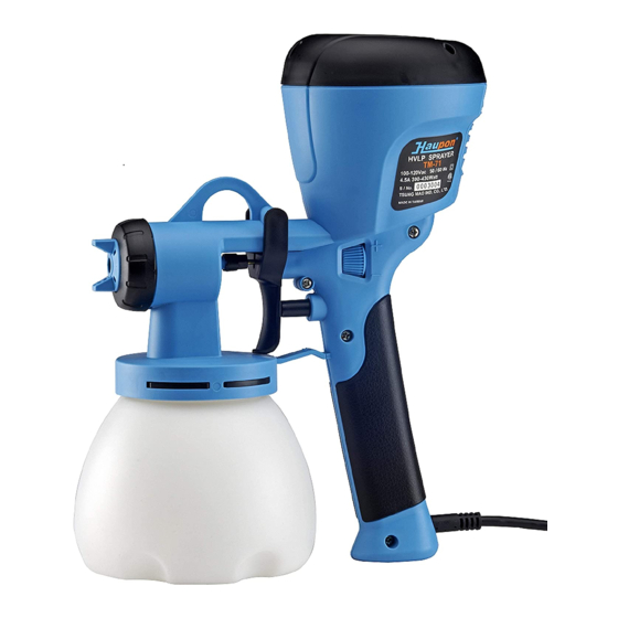 User Manuals: Haupon TM-71 Electric Spray Gun