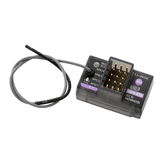 FlySky INr4-GYB Quick Start Manual