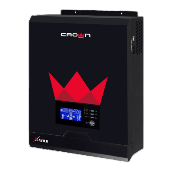 Crown Micro XAVIER 3KVA User Manual