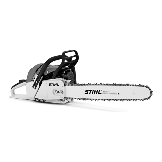 Stihl MS 382 Instruction Manual