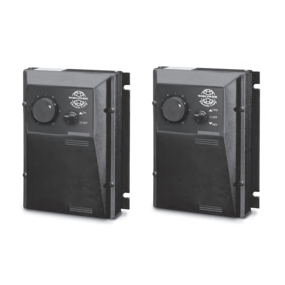 Worldwide WDC CONTROL Series Instruction Manual