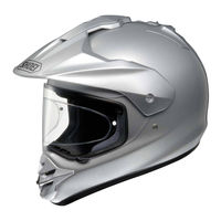 SHOEI HORNET DS Instructions For Use Manual