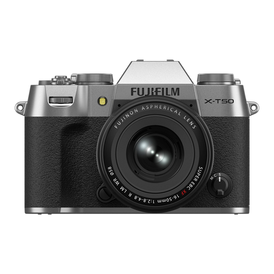 FujiFilm X-T50 Owner's Manual