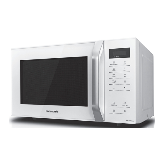 Panasonic NN-E47HWM Operating Instructions Manual