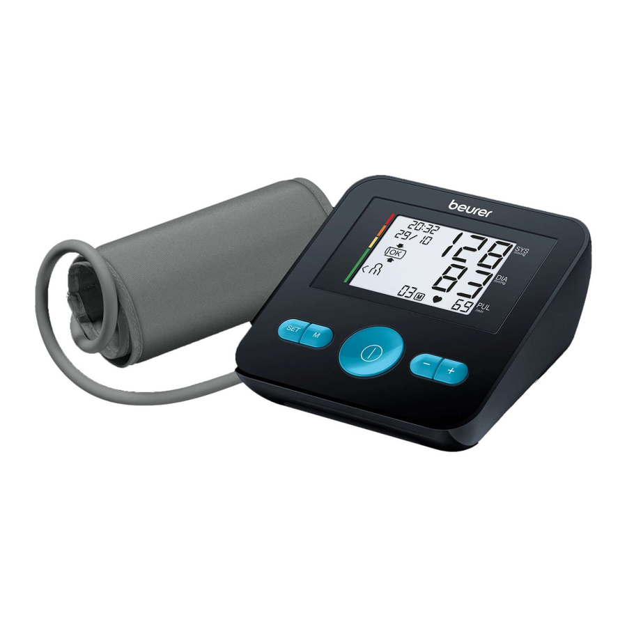 Beurer BM 27+ Manual