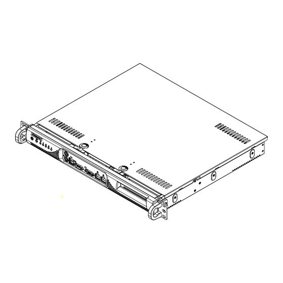 Supero SC513-L260 Series Manuals