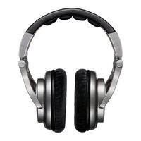 Shure SRH940 Manual
