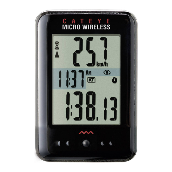 Cateye CC-MC200W User Manual