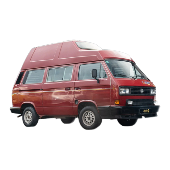 Volkswagen california Manuals
