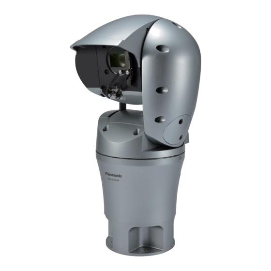 Panasonic WV-SUD638 Installation Manual