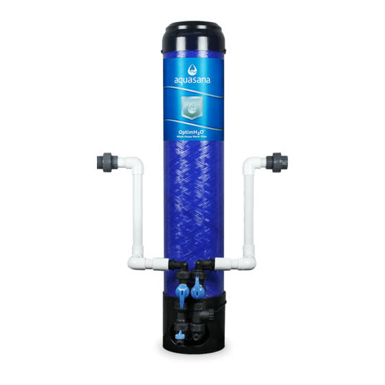 AQUASANA OPTIMH2O EQOPTM WATER FILTRATION SYSTEM INSTALLATION INSTRUCTIONS MANUAL ManualsLib