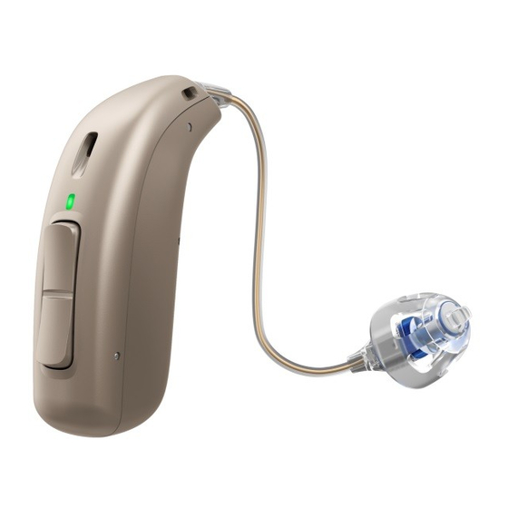 OTICON OPN 1 MINIRITET HEARING AID INSTRUCTIONS FOR USE MANUAL
