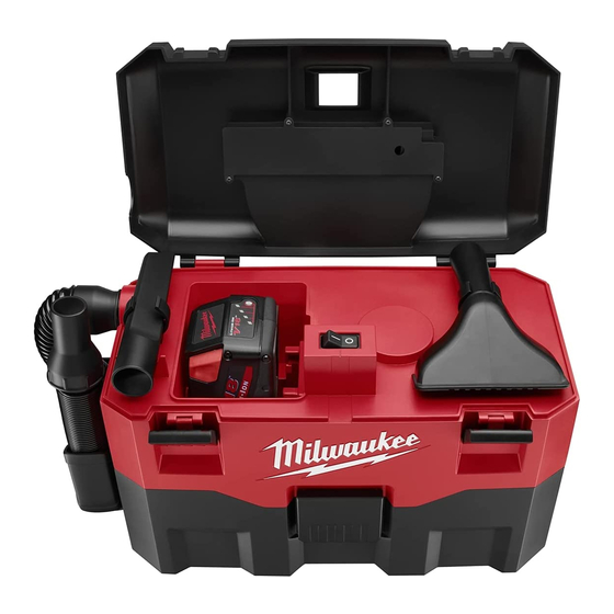 MILWAUKEE M18 0880-20 VACUUM CLEANER OPERATOR'S MANUAL | ManualsLib