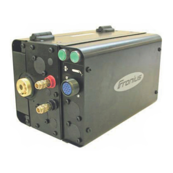 FRONIUS VR 150012 OPERATING INSTRUCTIONS MANUAL Pdf Download ManualsLib
