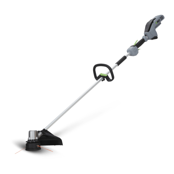 EGO POWER ST1500E-F TRIMMER OPERATOR'S MANUAL | ManualsLib