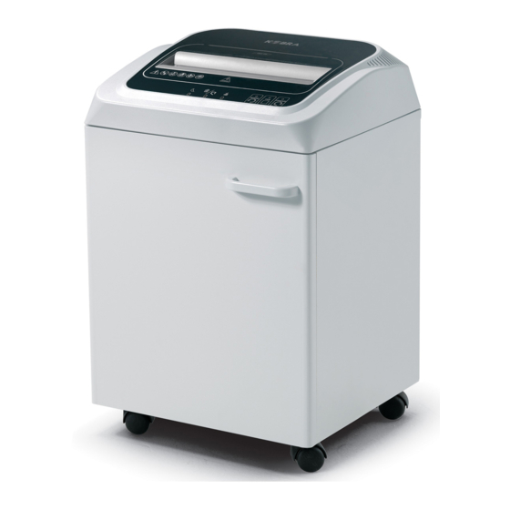 KOBRA 245TS PAPER SHREDDER OPERATING INSTRUCTIONS MANUAL ManualsLib