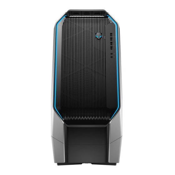 ALIENWARE AREA-51 R5 DESKTOP SETUP AND SPECI?CATIONS | ManualsLib