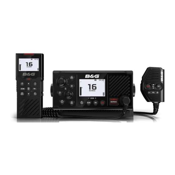 B&G V60 RADIO USER MANUAL | ManualsLib