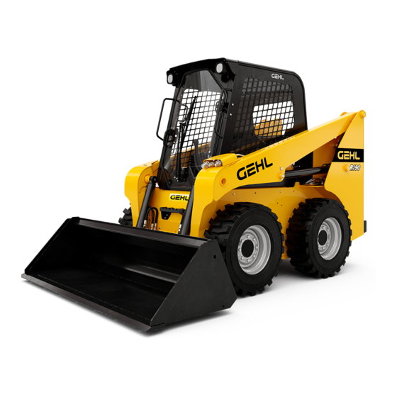 GEHL R190 COMPACT LOADER OPERATOR'S MANUAL | ManualsLib