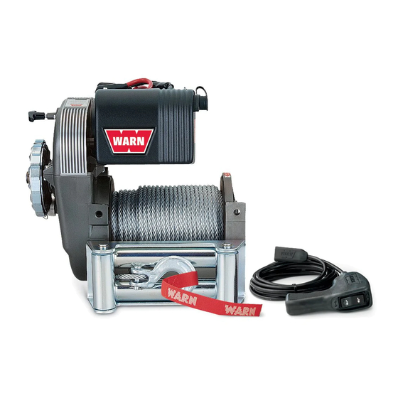 WARN INDUSTRIES M827450 WINCH INSTALLATION AND OPERATOR'S MANUAL