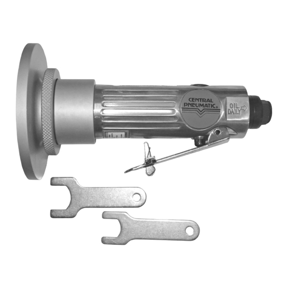 HARBOR FREIGHT TOOLS CENTRAL PNEUMATIC 97728 TOOL SET UP AND OPERATING