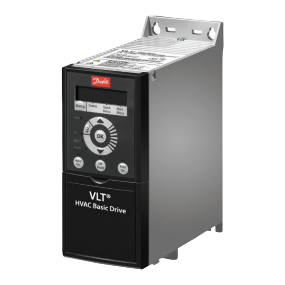 Danfoss VLT HVAC Basic Drive Quick Manual