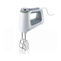 Braun HM 5137WH Manual