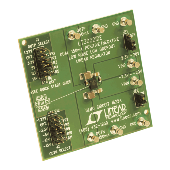 Linear Technology LT3032 Manual