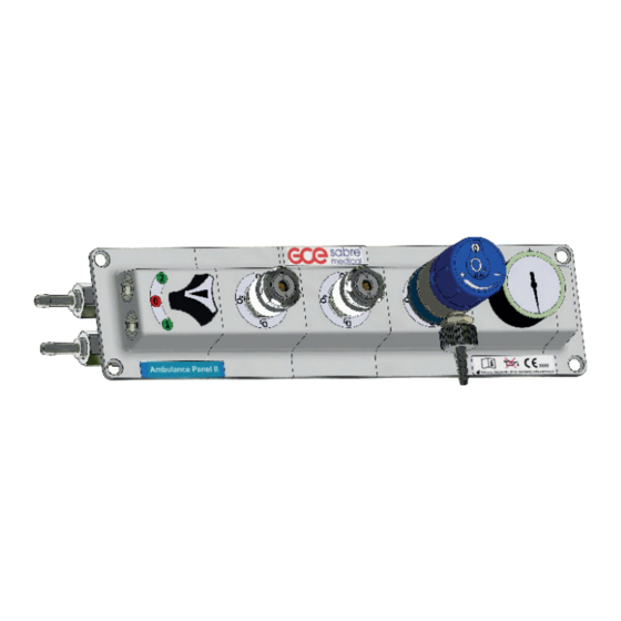 ECE AMBULANCE PANEL II Instructions For Use Manual