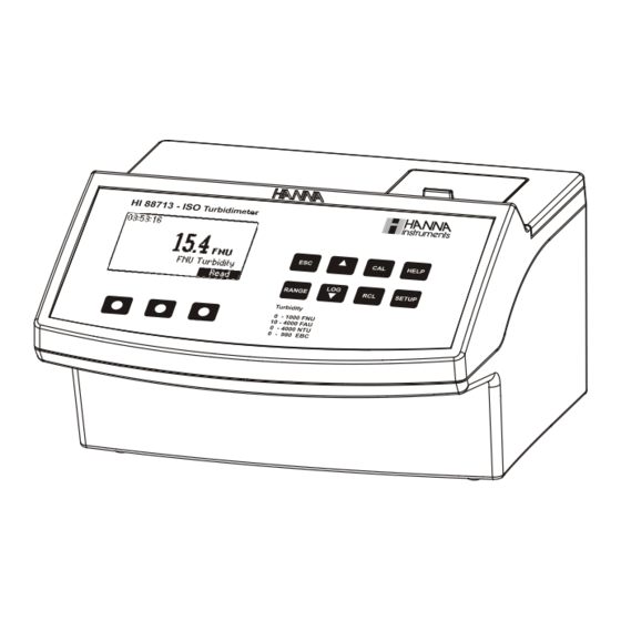 Hanna Instruments HI88713-01 Manuals