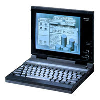 Sharp PC-6220 Service Manual