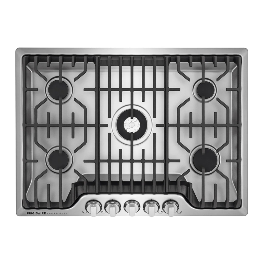 Frigidaire FPGC3677RS - Professional 36" Gas Cooktop with Griddle Manual