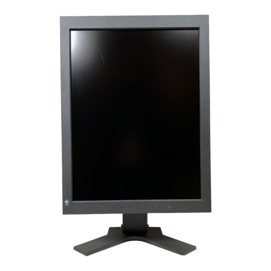 Eizo RadiForce RX220 Instructions For Use Manual